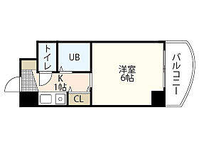 広島県広島市西区己斐本町2丁目（賃貸マンション1K・6階・19.04㎡） その2