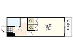 広島県広島市西区高須4丁目（賃貸マンション1K・2階・19.66㎡） その2