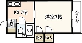 広島県広島市安佐南区祇園1丁目（賃貸マンション1K・1階・21.94㎡） その2