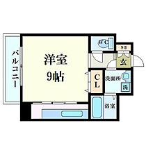 広島県広島市南区京橋町（賃貸マンション1R・9階・28.65㎡） その2