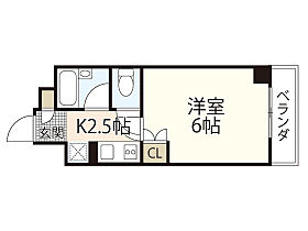 広島県広島市中区広瀬町（賃貸マンション1K・3階・20.46㎡） その2