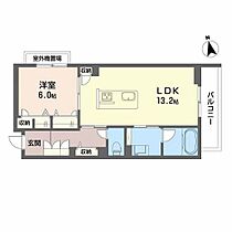 広島県広島市安佐南区高取北1丁目（賃貸マンション1LDK・2階・50.05㎡） その2