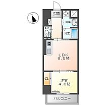 広島県広島市南区東雲本町2丁目（賃貸マンション1LDK・6階・36.00㎡） その2