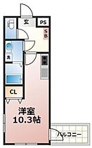 セブンプロート古市  ｜ 広島県広島市安佐南区古市1丁目（賃貸アパート1R・2階・28.39㎡） その2