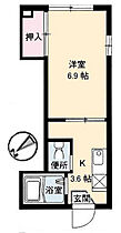 広島県廿日市市串戸4丁目（賃貸アパート1K・1階・23.30㎡） その2