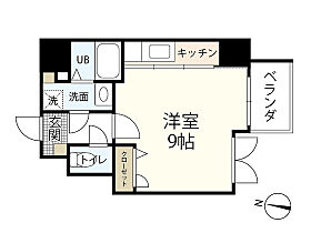 広島県広島市南区京橋町（賃貸マンション1R・9階・28.50㎡） その2