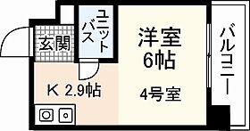 Ｃａｌｍ東観音  ｜ 広島県広島市西区東観音町（賃貸マンション1R・6階・18.50㎡） その2