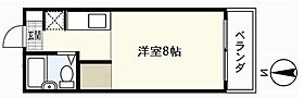 コーポ中広  ｜ 広島県広島市西区中広町2丁目（賃貸マンション1R・4階・16.20㎡） その2