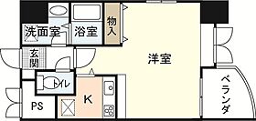 広島県広島市中区本川町1丁目（賃貸マンション1R・13階・28.81㎡） その2