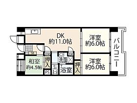 広島県広島市中区光南5丁目（賃貸マンション3LDK・8階・57.93㎡） その2