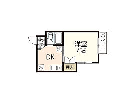 広島県広島市西区草津新町1丁目（賃貸マンション1DK・1階・24.50㎡） その2