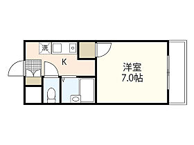 広島県広島市中区弥生町（賃貸マンション1K・6階・21.00㎡） その2