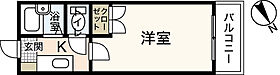 広島県広島市西区南観音1丁目（賃貸マンション1K・2階・20.00㎡） その2