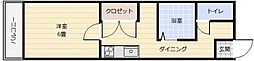間取図画像 1K