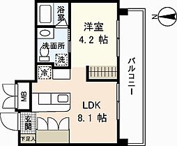 間取図画像 1DK