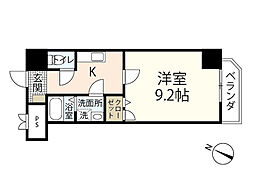 ENISHU己斐本町 1Kの間取図画像