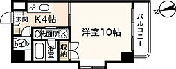間取図画像 1K