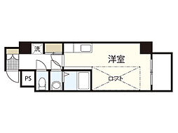 ファミーリエ昭和町 ワンルームの間取図画像