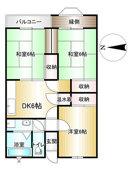 広島畳材安古市ビル ｜広島県広島市安佐南区古市3丁目(賃貸マンション3DK・8階・56.70㎡)の写真 その2