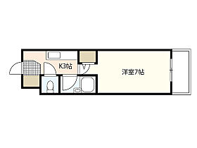 ラフィアン長楽寺  ｜ 広島県広島市安佐南区長楽寺2丁目（賃貸マンション1K・1階・22.68㎡） その2