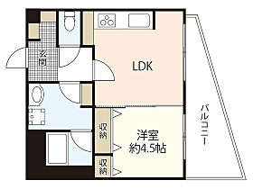 広島県広島市南区出汐1丁目（賃貸マンション1LDK・5階・38.86㎡） その2