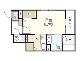 アウローラ長束西  ｜ 広島県広島市安佐南区長束西4丁目（賃貸アパート1K・1階・26.97㎡） その2