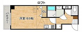 広島県広島市南区金屋町（賃貸マンション1R・8階・28.00㎡） その2