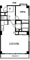 広島県広島市中区大手町3丁目（賃貸マンション1LDK・2階・47.70㎡） その2