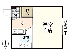 広島県広島市南区宇品御幸3丁目（賃貸マンション1K・3階・16.20㎡） その2