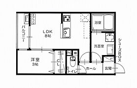 SOLARE GION  ｜ 広島県広島市安佐南区祇園6丁目（賃貸アパート1LDK・1階・30.67㎡） その2