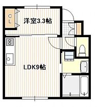 ホールケーキアイランド  ｜ 広島県広島市安佐南区相田2丁目（賃貸アパート1LDK・1階・33.80㎡） その1