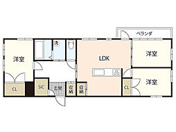 間取図画像 3LDK