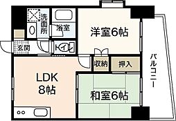 間取図画像 2DK