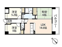 間取図画像 3LDK