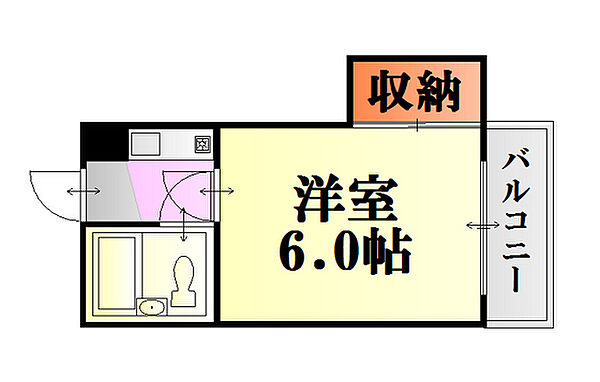 ライブコープ大州 ｜広島県広島市南区大州2丁目(賃貸マンション1K・2階・18.00㎡)の写真 その2