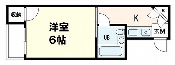 GRADO宇品due ｜広島県広島市南区宇品御幸5丁目(賃貸マンション1K・3階・17.00㎡)の写真 その2