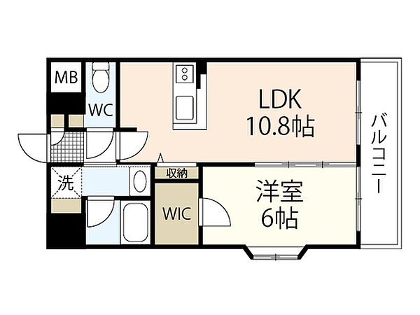 ラゾプレイス西原 ｜広島県広島市安佐南区西原3丁目(賃貸マンション1LDK・4階・41.02㎡)の写真 その2