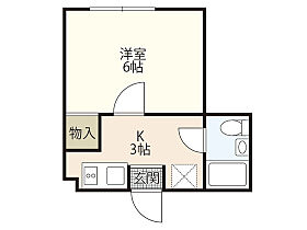 広島県広島市中区河原町（賃貸マンション1K・2階・17.25㎡） その2