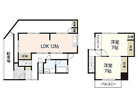 廿日市地御前北戸建  ｜ 広島県廿日市市地御前北2丁目（賃貸一戸建2LDK・--・57.00㎡） その2