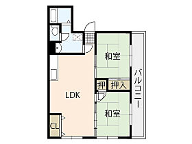 コーポ阿部  ｜ 広島県広島市南区宇品西3丁目（賃貸マンション2LDK・1階・51.00㎡） その2