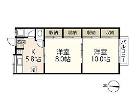 森ハイツ  ｜ 広島県広島市西区己斐中3丁目（賃貸アパート2K・2階・45.50㎡） その2