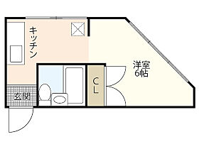 広島県広島市中区本川町2丁目（賃貸マンション1R・4階・22.10㎡） その2