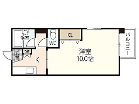 広島県広島市中区東白島町（賃貸マンション1K・5階・26.00㎡） その2