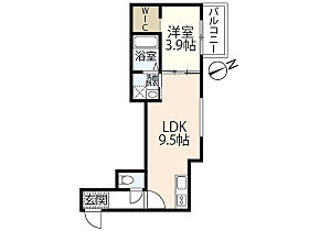 Crecia廿日市駅西  ｜ 広島県廿日市市平良1丁目（賃貸アパート1LDK・2階・33.88㎡） その2