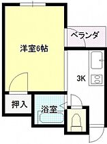 メゾン宇品  ｜ 広島県広島市南区宇品御幸4丁目（賃貸マンション1K・1階・18.80㎡） その2