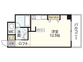 ＸーＳＥＬＬヒラモト平和大通り  ｜ 広島県広島市西区観音町（賃貸マンション1R・5階・29.55㎡） その2