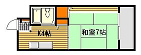 宮内サンセットヒルズII 404 ｜ 広島県廿日市市宮内（賃貸マンション1K・4階・21.73㎡） その2