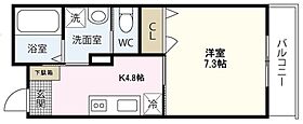 ＰＬＥＩＮ　ＳＯＬＥＩＬ　桜尾  ｜ 広島県廿日市市桜尾3丁目（賃貸アパート1K・2階・29.16㎡） その2