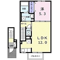 オレンジヴィラージュ  ｜ 広島県広島市安佐北区口田南6丁目（賃貸アパート1LDK・2階・43.32㎡） その2