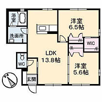 広島県広島市安佐南区川内3丁目（賃貸アパート2LDK・1階・57.83㎡） その2